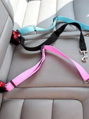 Adjustable Leash Dog Seat Belt