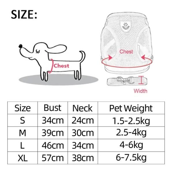 Adjustable Dog Harness （H0001）